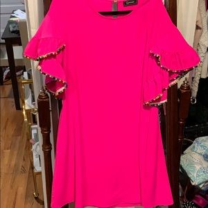 Pink boutique dress